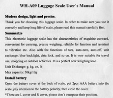 Kromatech WH-A09 User Manual